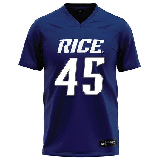 Rice - NCAA Football : Demone Green - Navy Blue Jersey