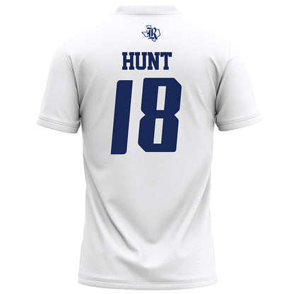 Rice - NCAA Football : Conor Hunt - Football Jersey White AAC Jersey