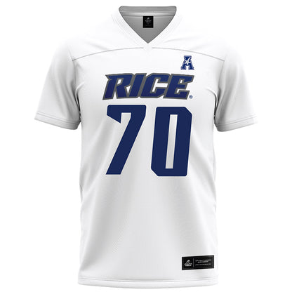 Rice - NCAA Football : Isaiah Gonzalez - White AAC Jersey