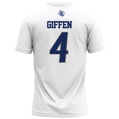 Rice - NCAA Football : Colin Giffen - White Jersey