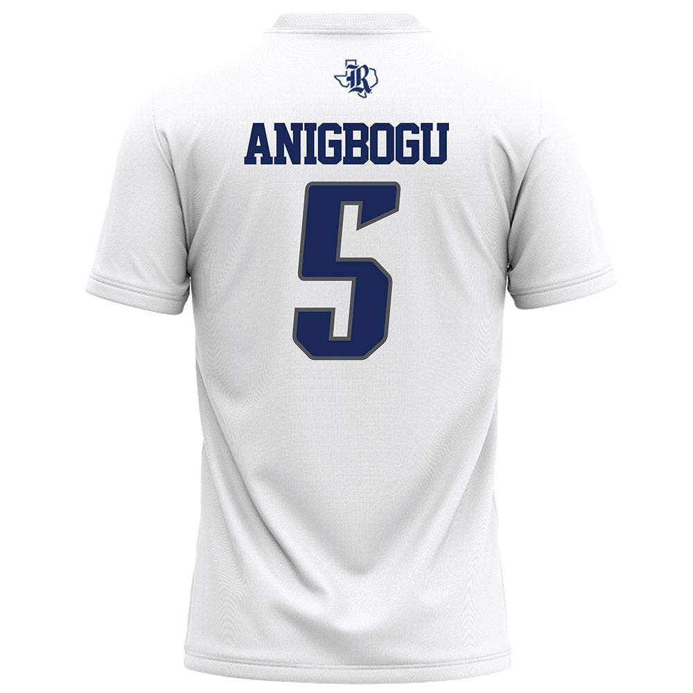 Rice - NCAA Football : Chike Anigbogu - White Jersey