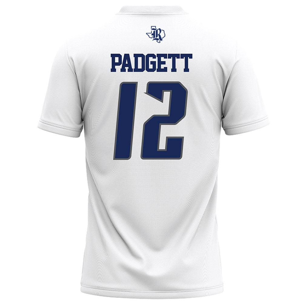 Rice - NCAA Football : AJ Padgett - White Jersey