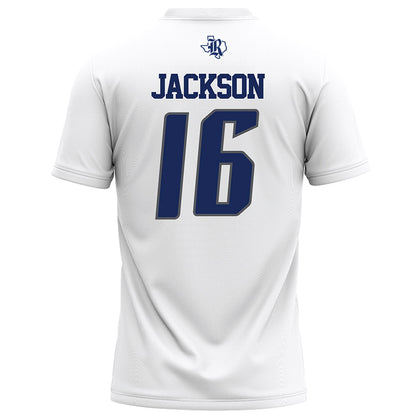 Rice - NCAA Football : Quinton Jackson - White Jersey