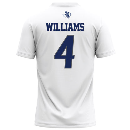 Rice - NCAA Football : Marcus Williams - White Jersey