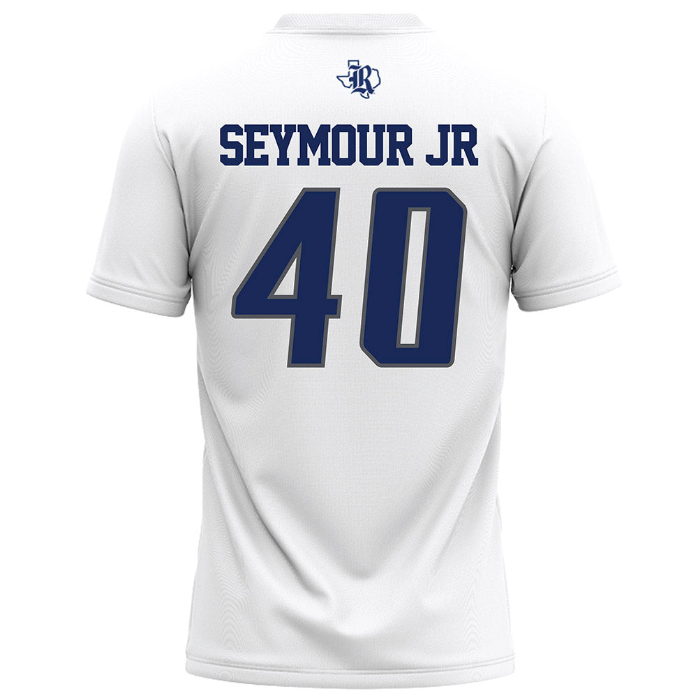 Rice - NCAA Football : Kenneth Seymour Jr - White Jersey