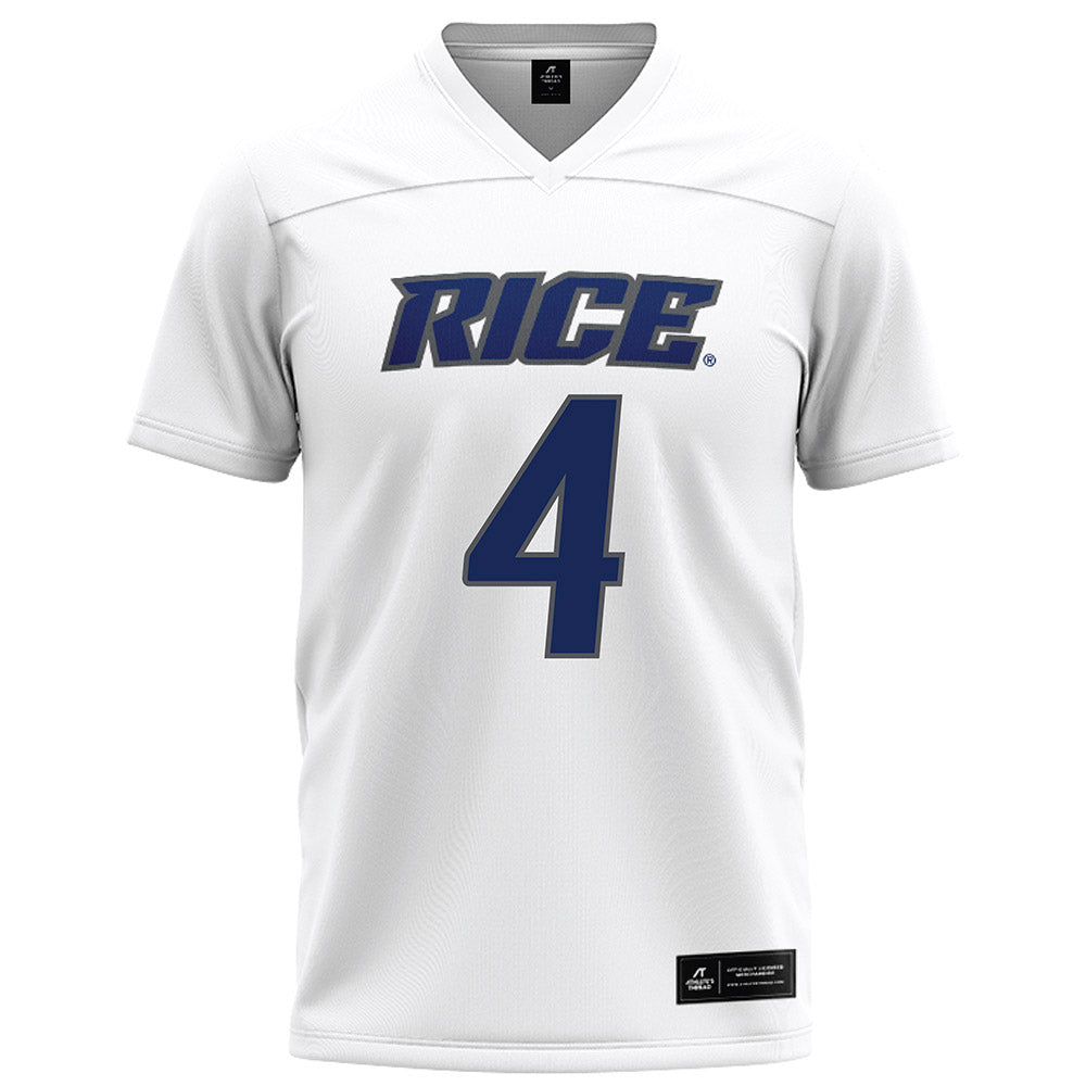 Rice - NCAA Football : Colin Giffen - White Jersey