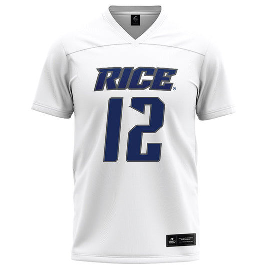 Rice - NCAA Football : AJ Padgett - White Jersey