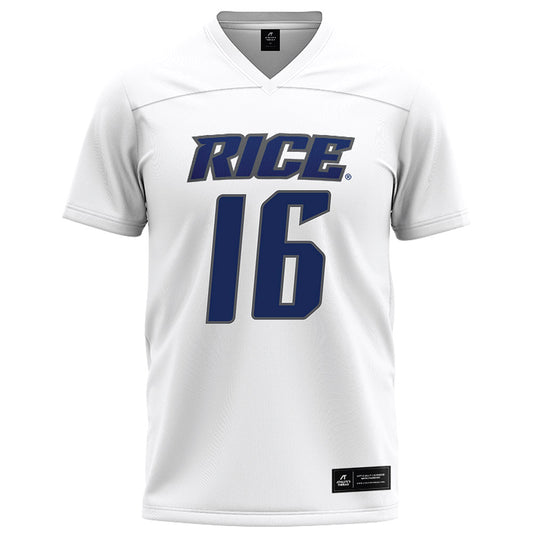 Rice - NCAA Football : Quinton Jackson - White Jersey