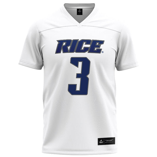 Rice - NCAA Football : JoVoni Johnson - White Jersey