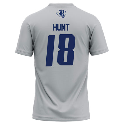 Rice - NCAA Football : Conor Hunt - Football Jersey Mid Grey AAC Jersey