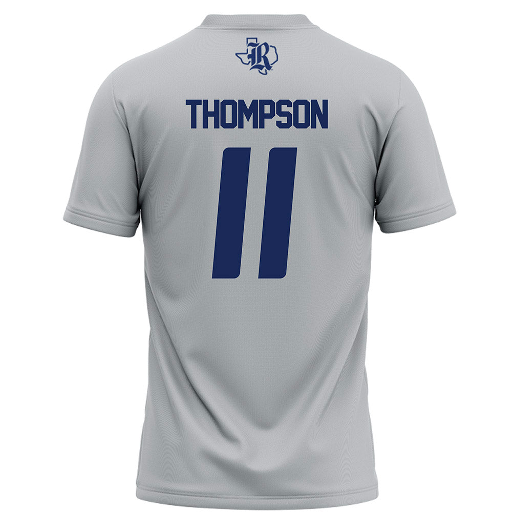 Rice - NCAA Football : Tyson Thompson - Mid Grey AAC Jersey