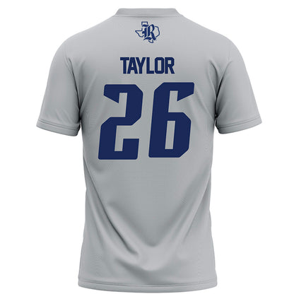 Rice - NCAA Football : Gabe Taylor - Mid Grey AAC Jersey