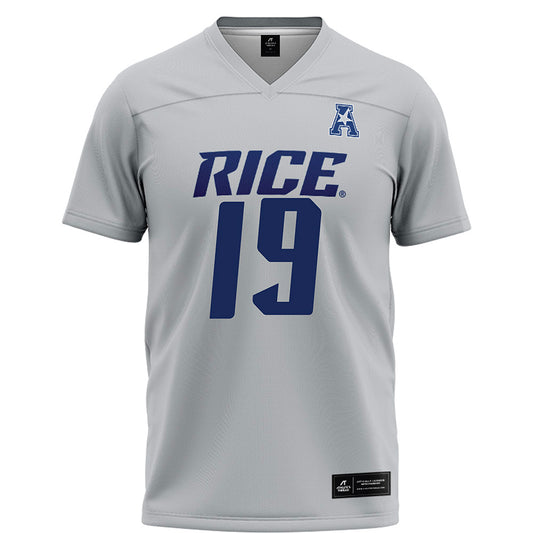Rice - NCAA Football : Ichmael Joseph - Mid Grey AAC Jersey