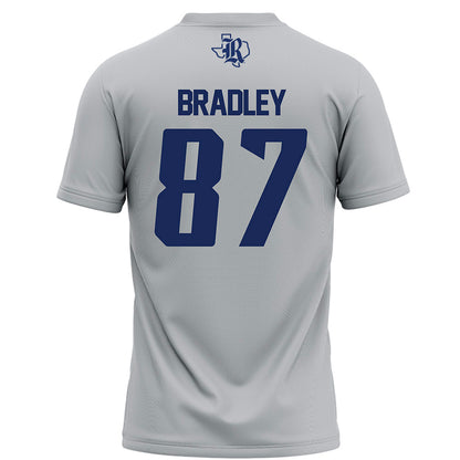 Rice - NCAA Football : Jack Bradley - Grey Jersey