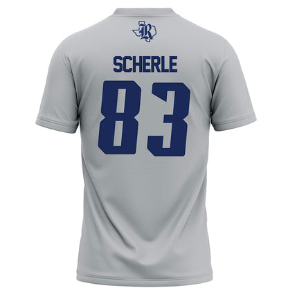Rice - NCAA Football : Alexander Scherle - Grey Jersey