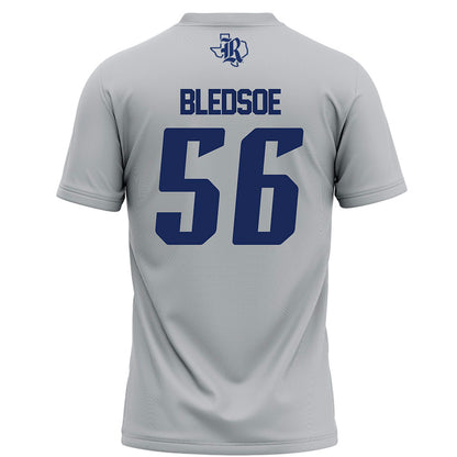 Rice - NCAA Football : Nate Bledsoe - Mid Grey Jersey