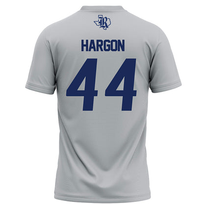 Rice - NCAA Football : Geron Hargon - Grey Jersey