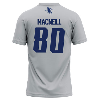 Rice - NCAA Football : Rawson MacNeill - Grey Jersey