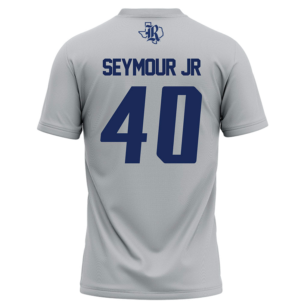 Rice - NCAA Football : Kenneth Seymour Jr - Grey Jersey