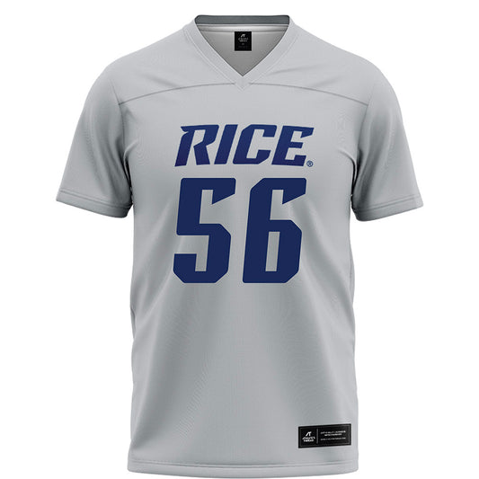 Rice - NCAA Football : Nate Bledsoe - Mid Grey Jersey