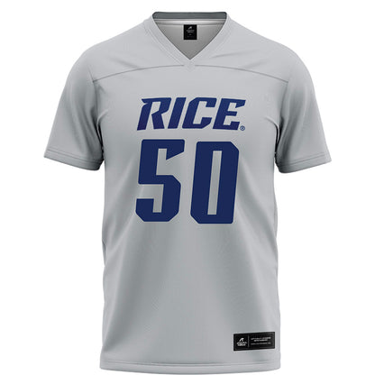 Rice - NCAA Football : Patrick Valent - Football Jersey