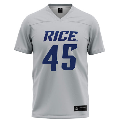 Rice - NCAA Football : Demone Green - Grey Jersey