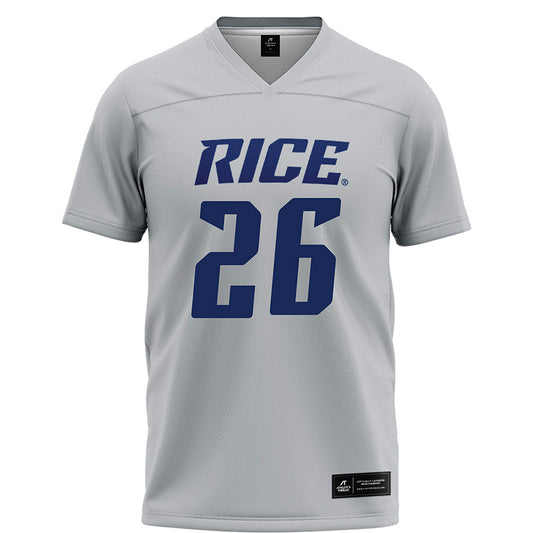 Rice - NCAA Football : Christian Francisco - Grey Jersey