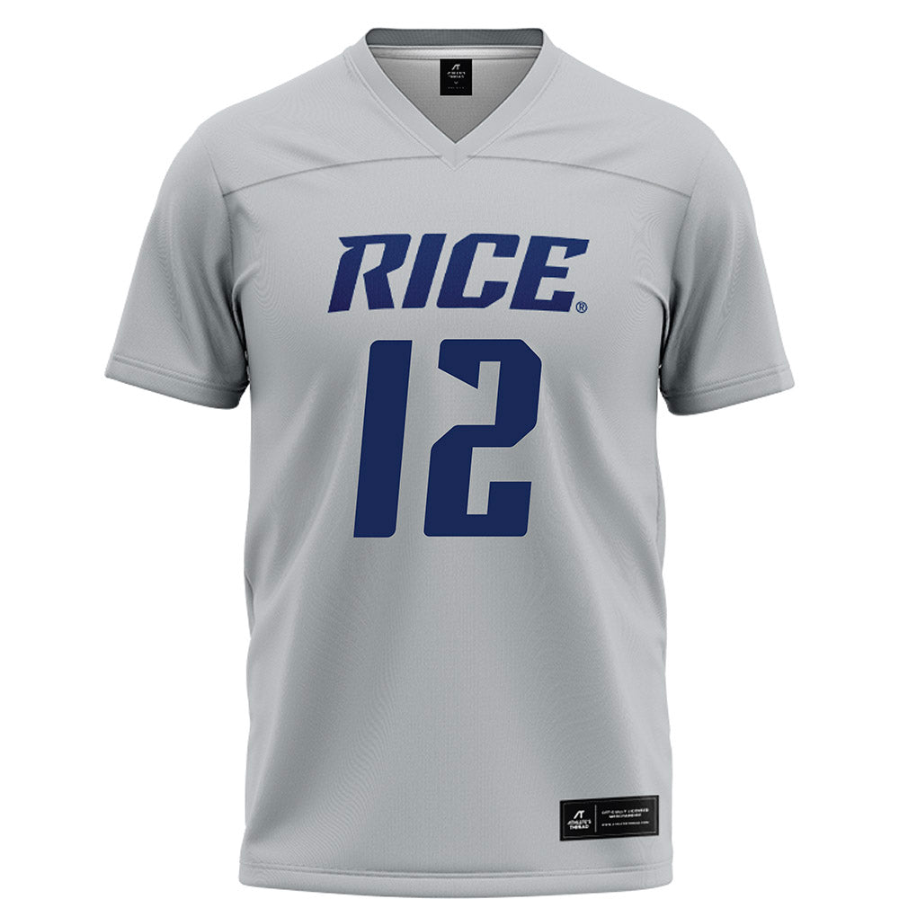 Rice - NCAA Football : AJ Padgett - Grey Jersey