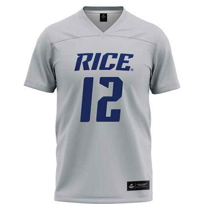 Rice - NCAA Football : AJ Padgett - Grey Jersey