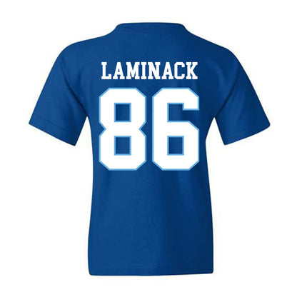 Drake - NCAA Football : Jaxon Laminack - Royal Classic Shersey Youth T-Shirt