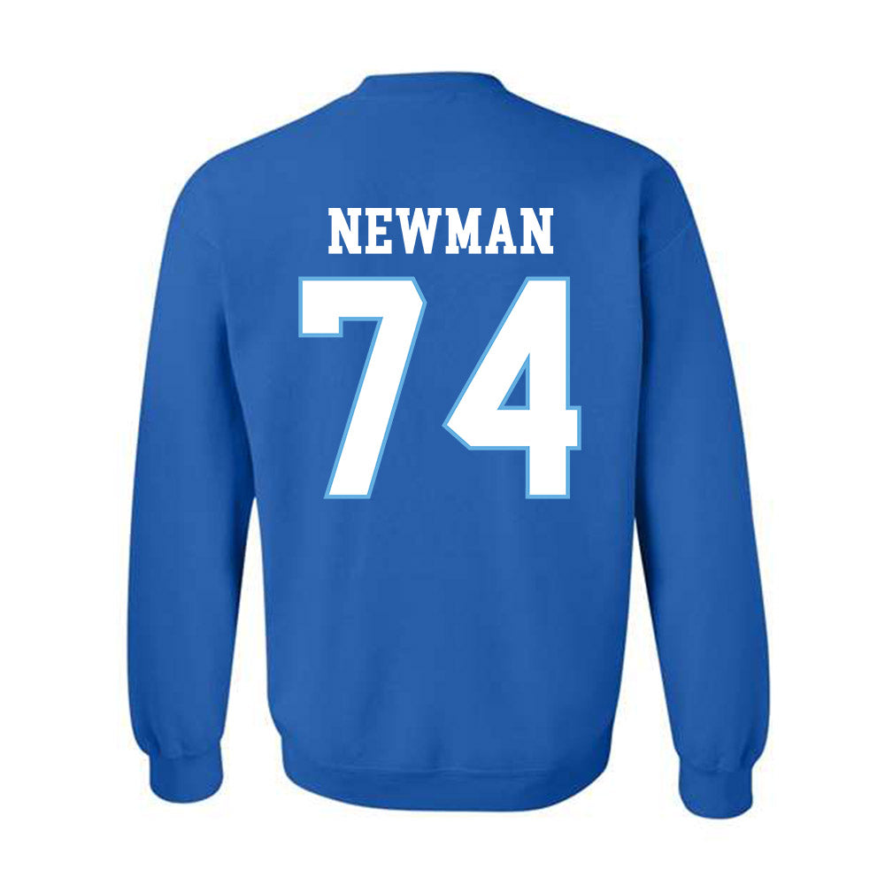 Drake - NCAA Football : Justin Newman - Royal Classic Shersey Sweatshirt