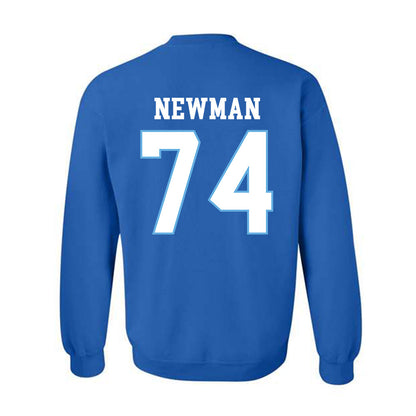 Drake - NCAA Football : Justin Newman - Royal Classic Shersey Sweatshirt