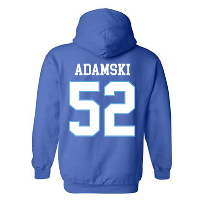 Drake - NCAA Football : Sebastian Adamski - Royal Classic Shersey Hooded Sweatshirt