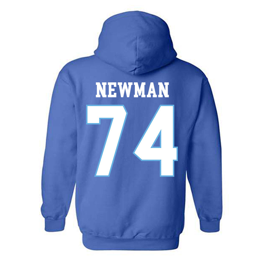 Drake - NCAA Football : Justin Newman - Royal Classic Shersey Hooded Sweatshirt