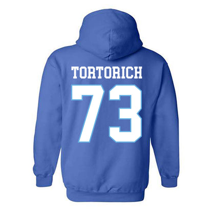 Drake - NCAA Football : Tyler Tortorich - Royal Classic Shersey Hooded Sweatshirt