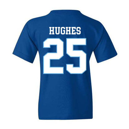 Drake - NCAA Football : Taj Hughes - Royal Classic Shersey Youth T-Shirt