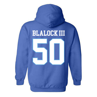 Drake - NCAA Football : Gene Blalock III - Royal Classic Shersey Hooded Sweatshirt