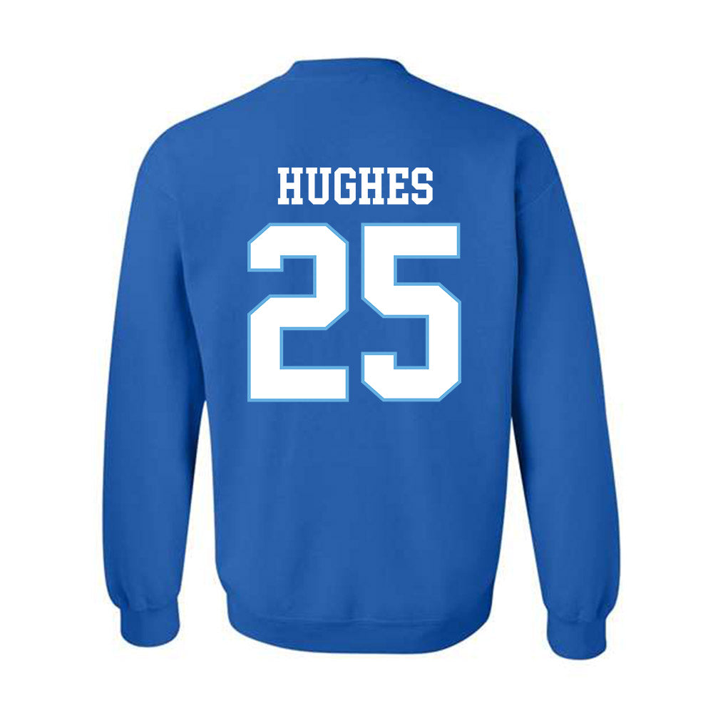 Drake - NCAA Football : Taj Hughes - Royal Classic Shersey Sweatshirt