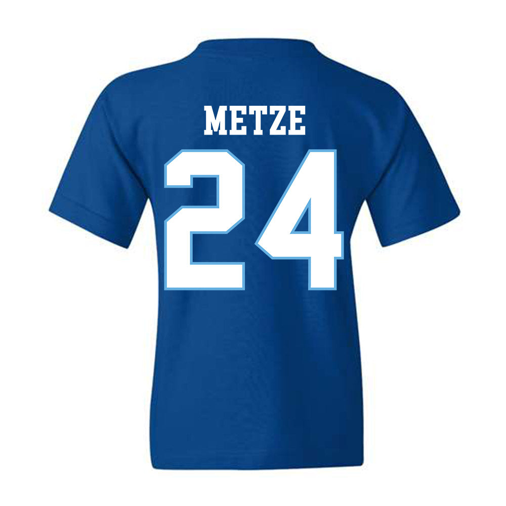 Drake - NCAA Football : Jake Metze - Royal Classic Shersey Youth T-Shirt