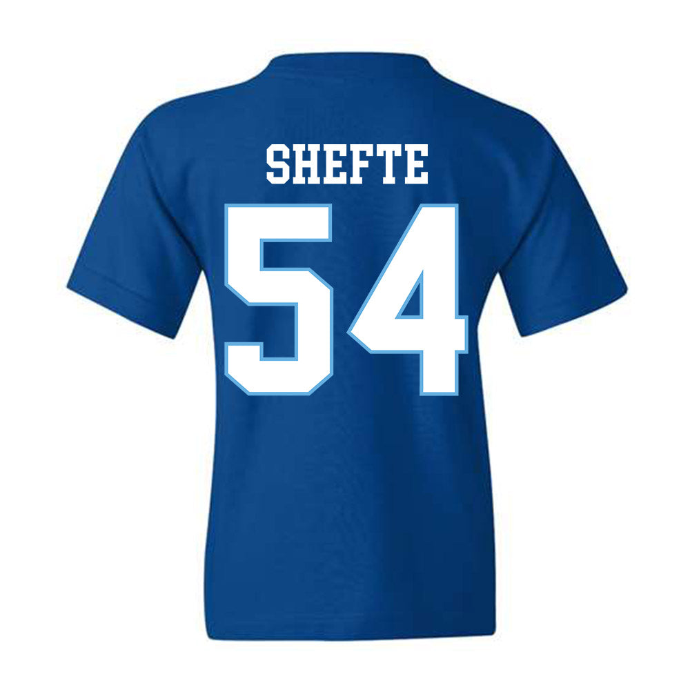 Drake - NCAA Football : Tom Shefte - Royal Classic Shersey Youth T-Shirt