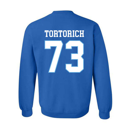 Drake - NCAA Football : Tyler Tortorich - Royal Classic Shersey Sweatshirt