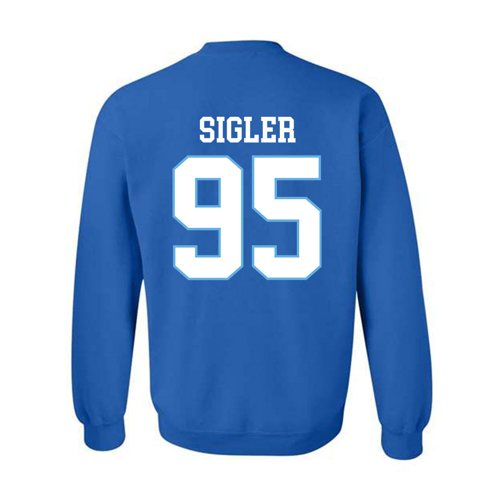 Drake - NCAA Football : Cole Sigler - Royal Classic Shersey Sweatshirt