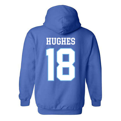 Drake - NCAA Football : Holden Hughes - Royal Classic Shersey Hooded Sweatshirt