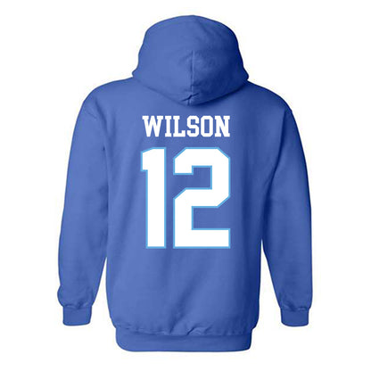 Drake - NCAA Football : Kemani Wilson - Royal Classic Shersey Hooded Sweatshirt