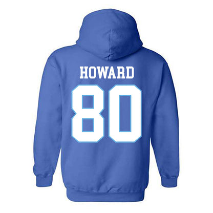 Drake - NCAA Football : Colin Howard - Royal Classic Shersey Hooded Sweatshirt