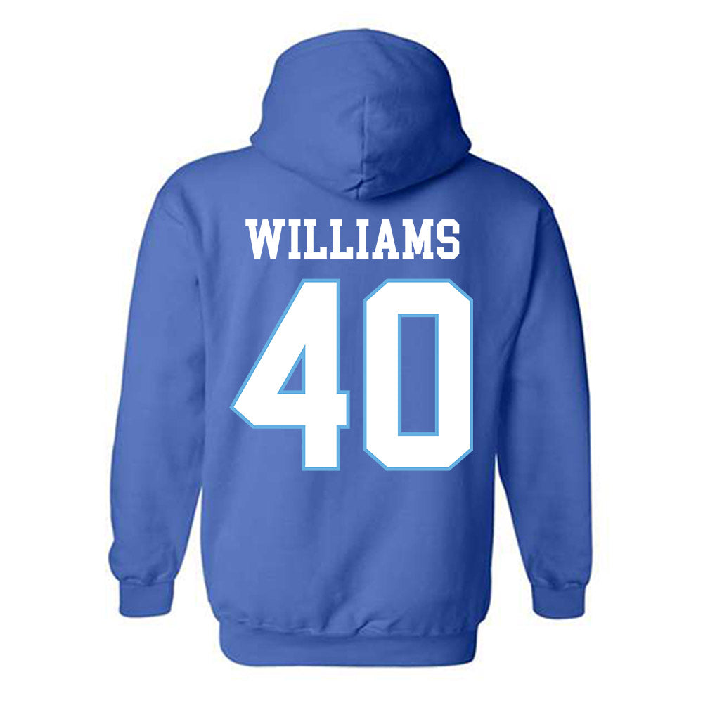 Drake - NCAA Football : Jadon Williams - Royal Classic Shersey Hooded Sweatshirt