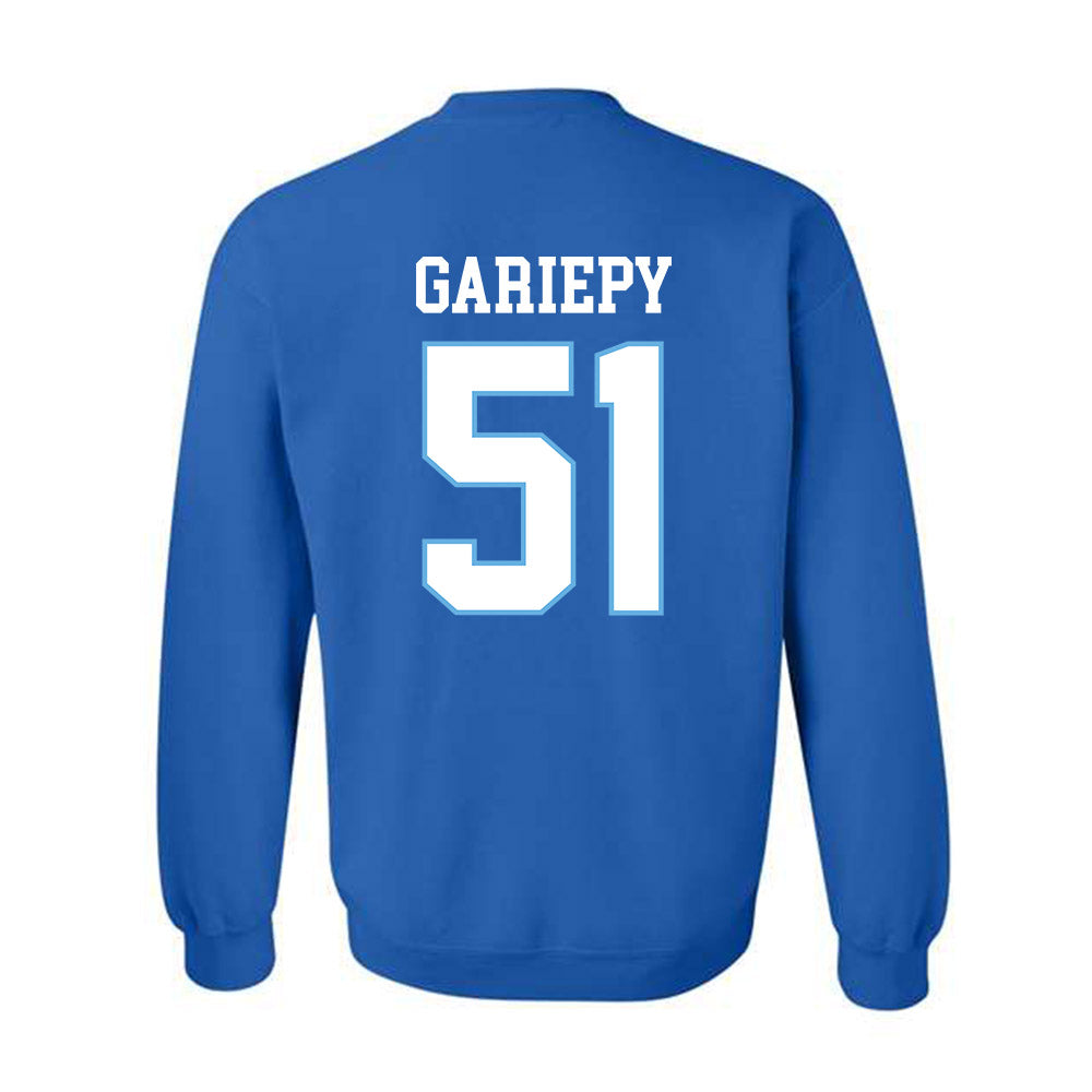 Drake - NCAA Football : Jacque Gariepy - Royal Classic Shersey Sweatshirt