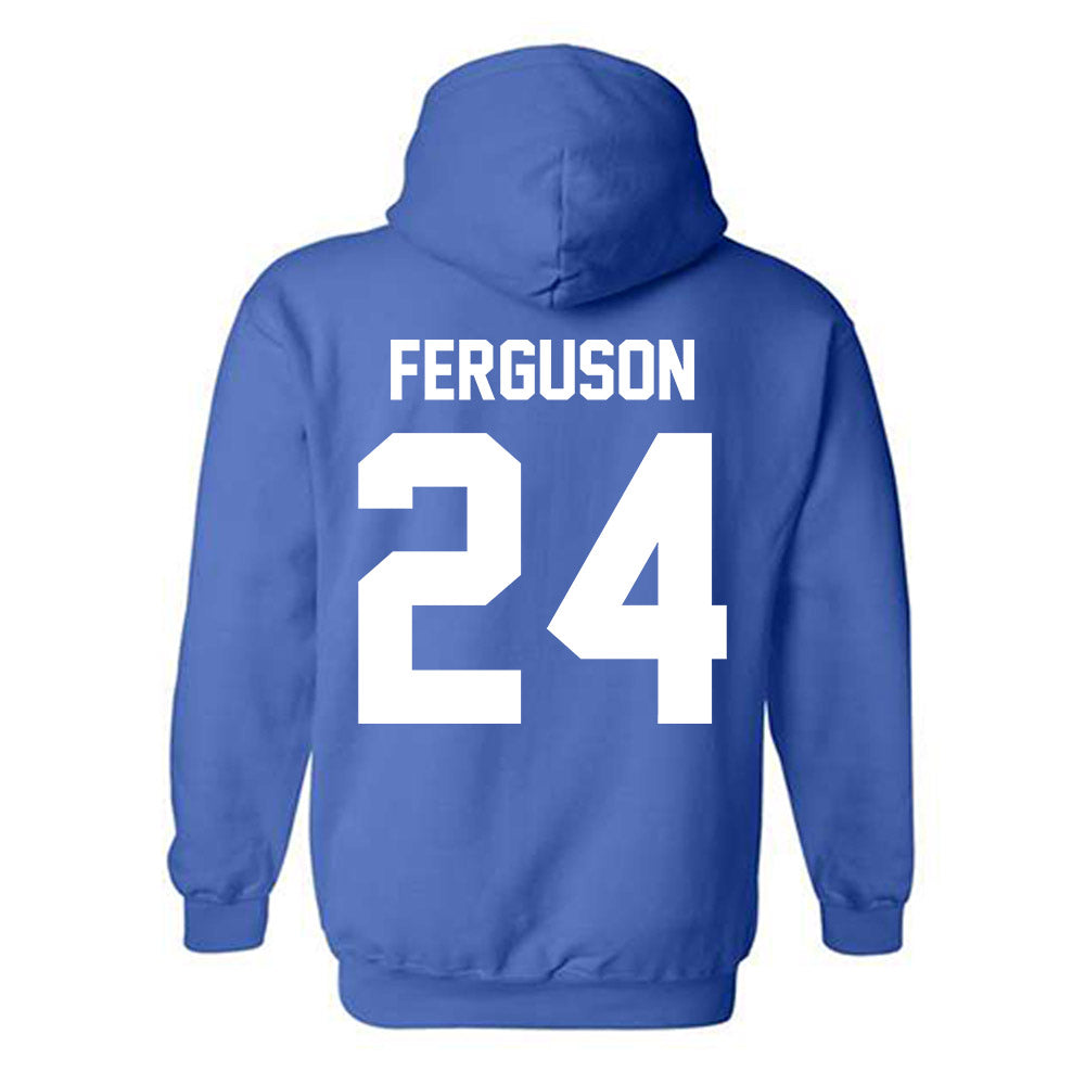 Drake - NCAA Men's Basketball : Nate Ferguson - Hooded Sweatshirt Classic Shersey