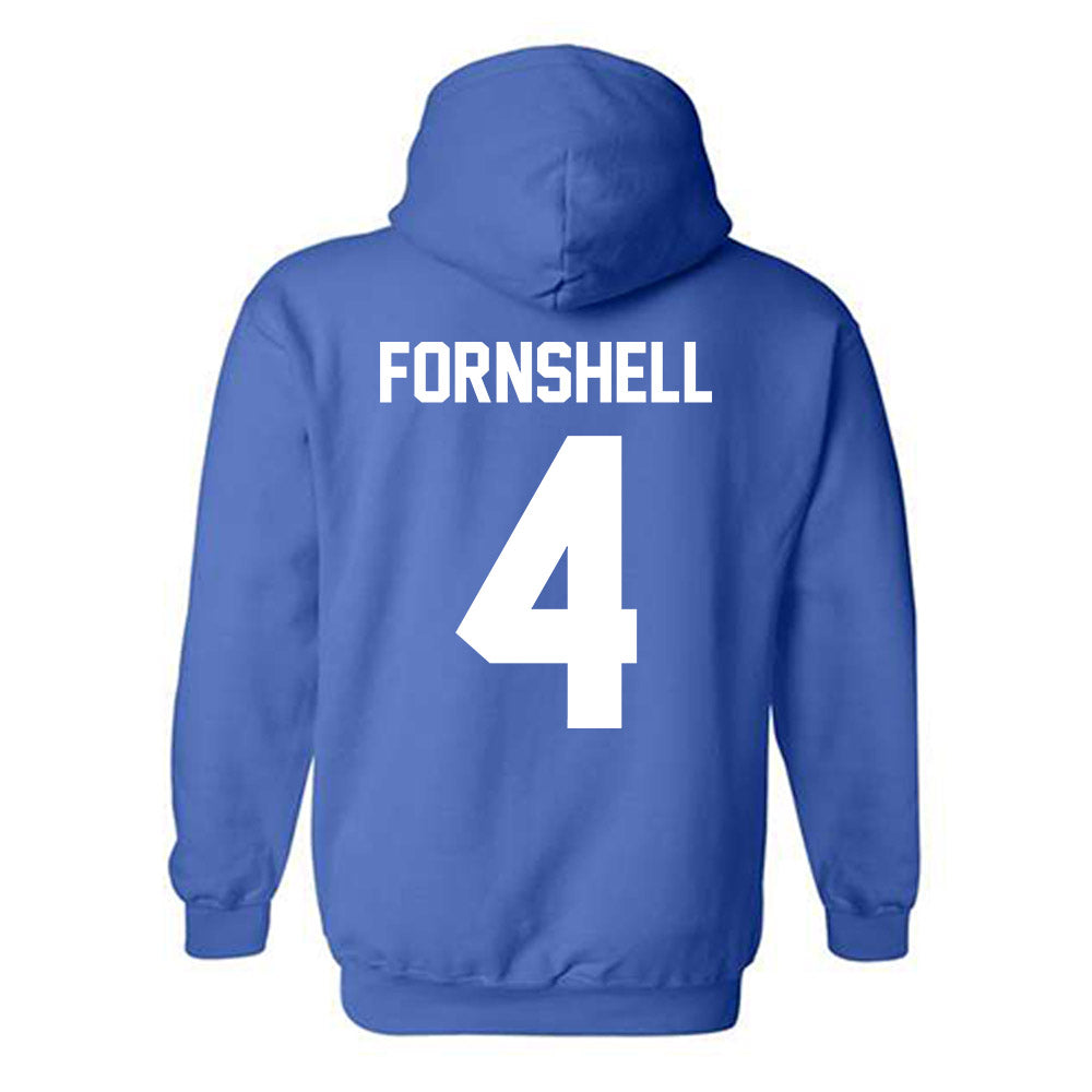 Drake - NCAA Women's Basketball : Shannon Fornshell - Hooded Sweatshirt Classic Shersey