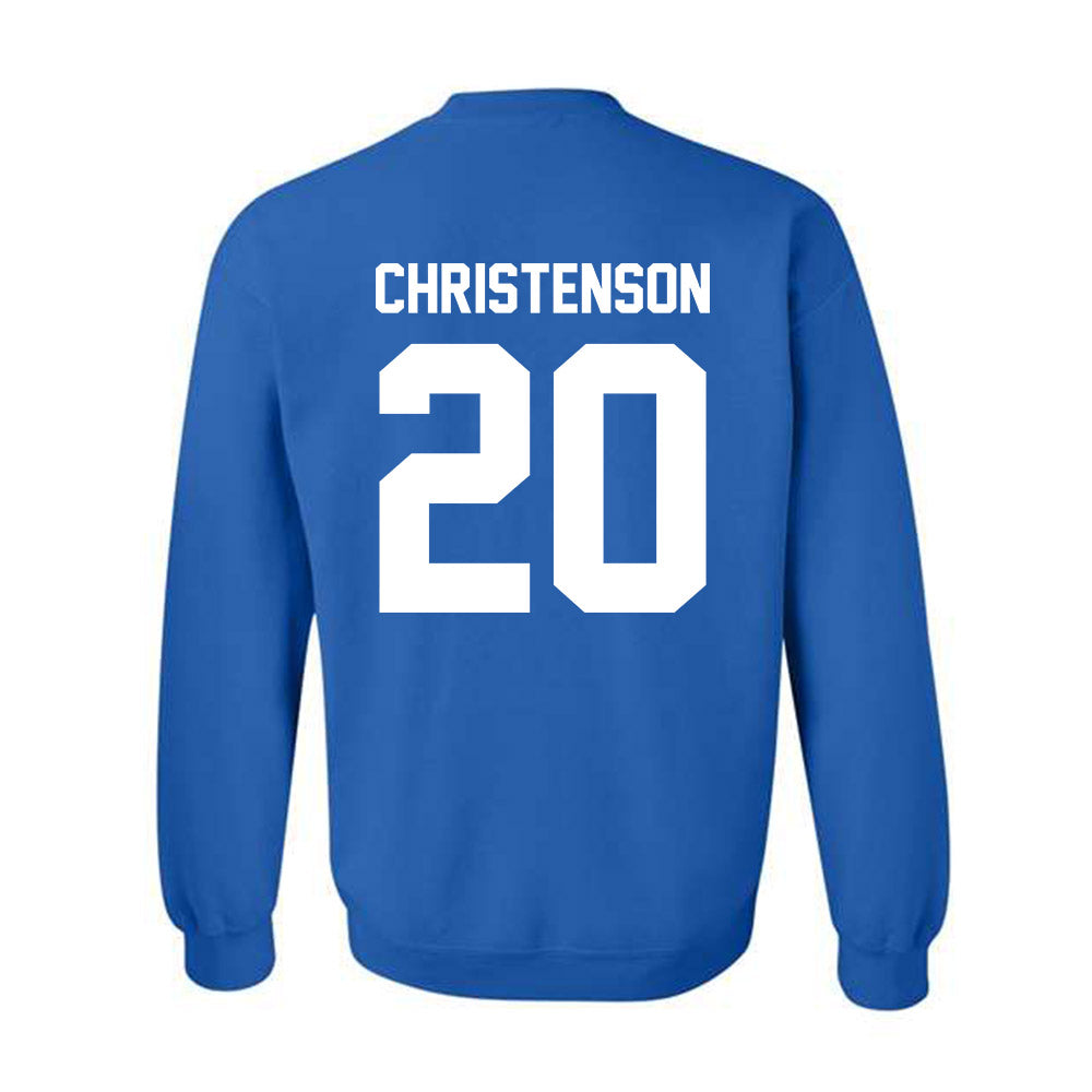 Drake - NCAA Women's Basketball : Emily Christenson - Crewneck Sweatshirt Classic Shersey